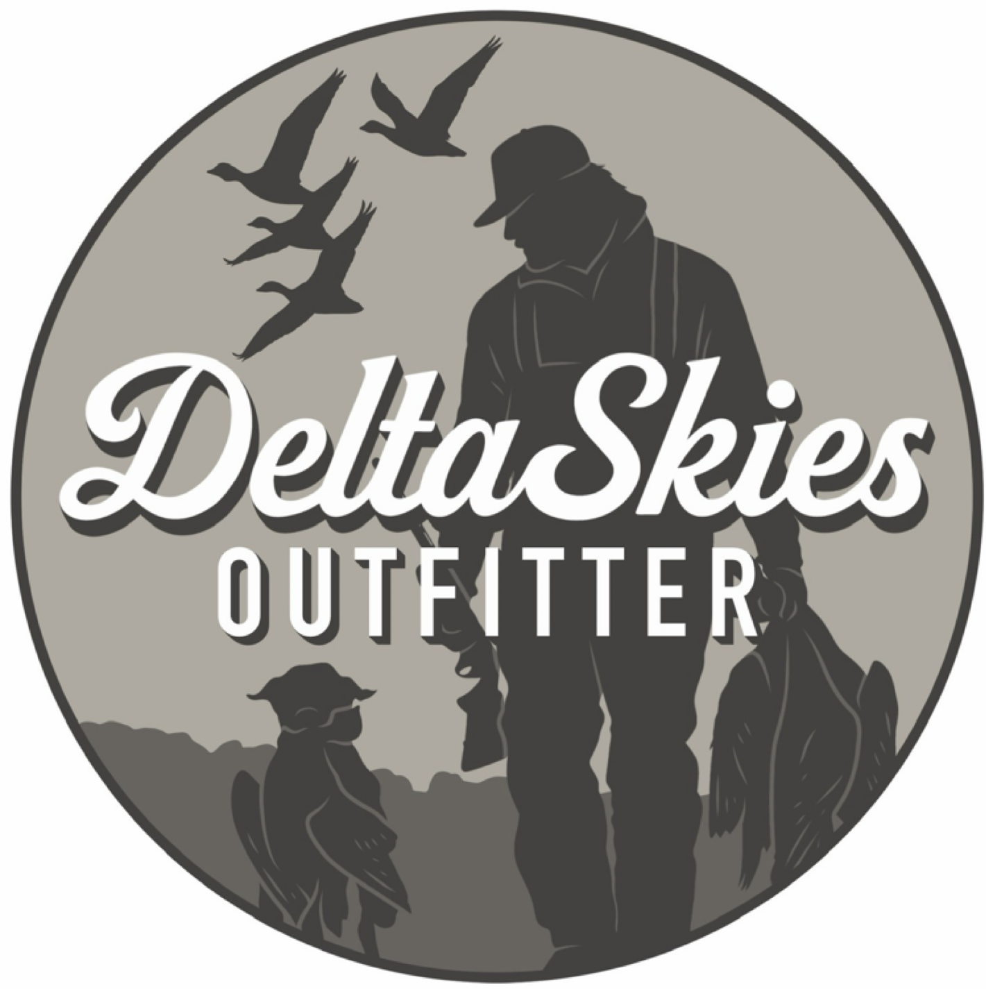 Delta Skies Outfitter logo